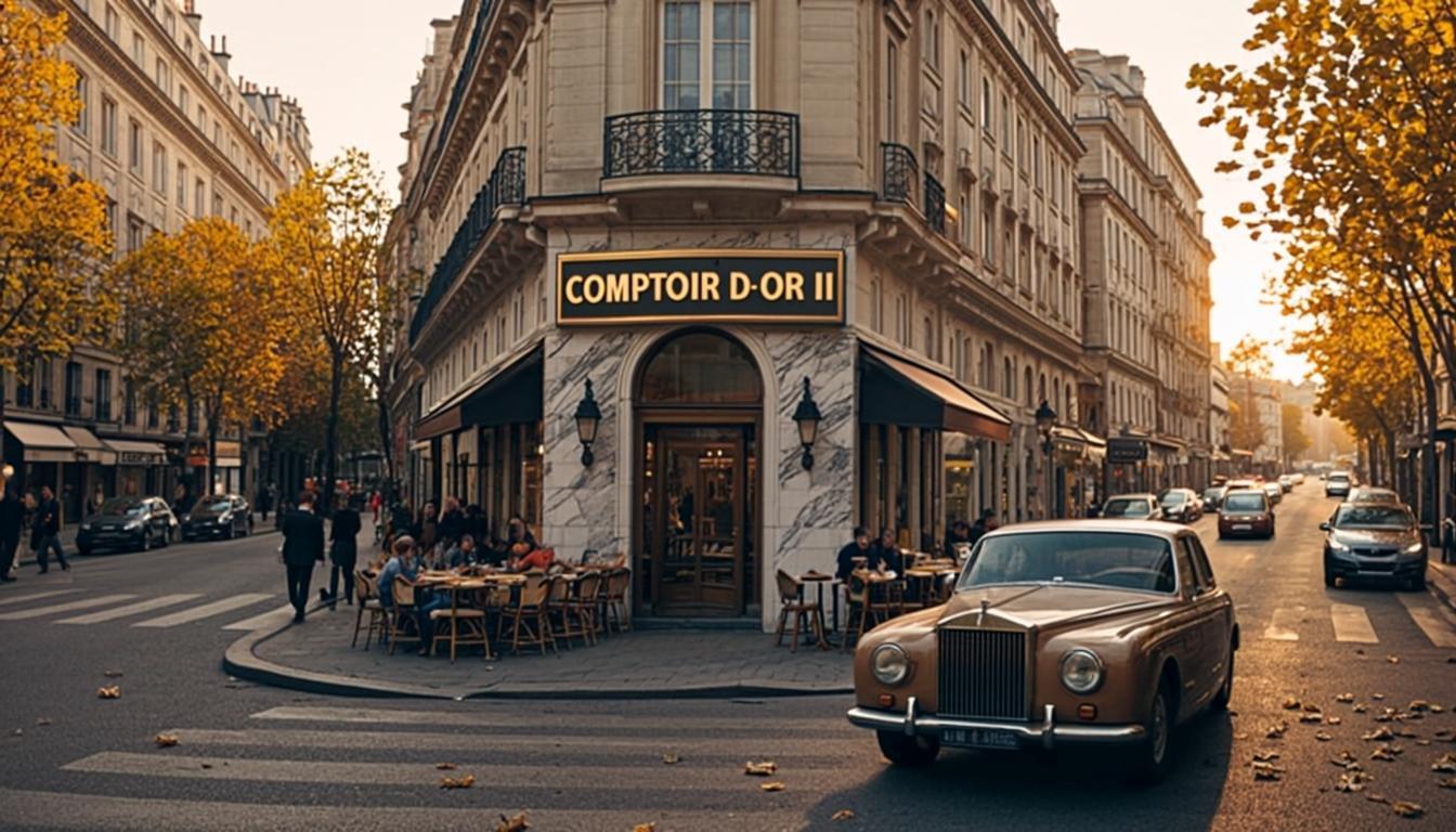 La boutique Comptoir d'Or II dans son quartier